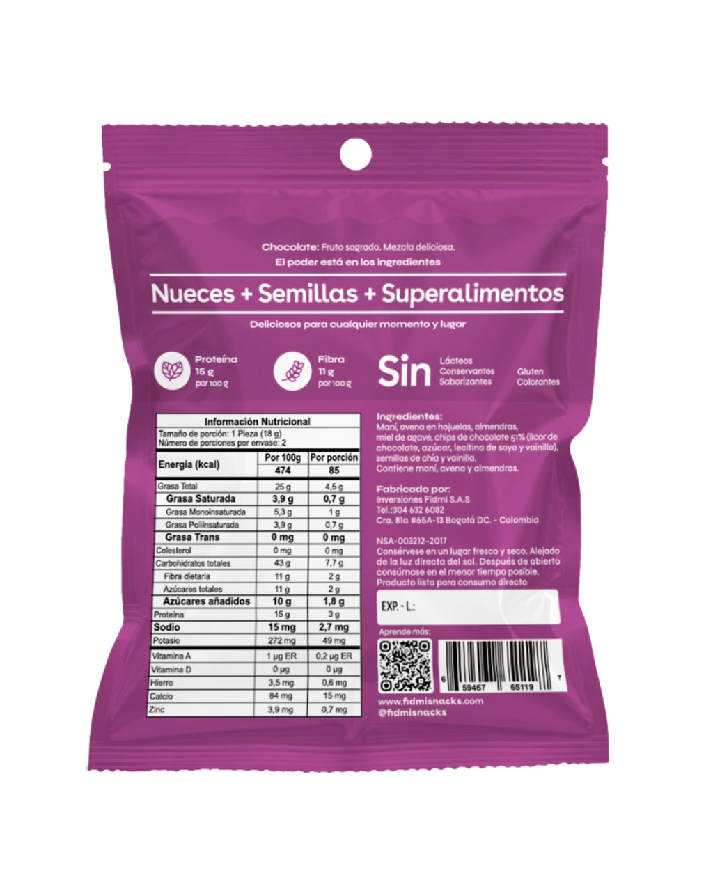Galleta — Personal 36 g