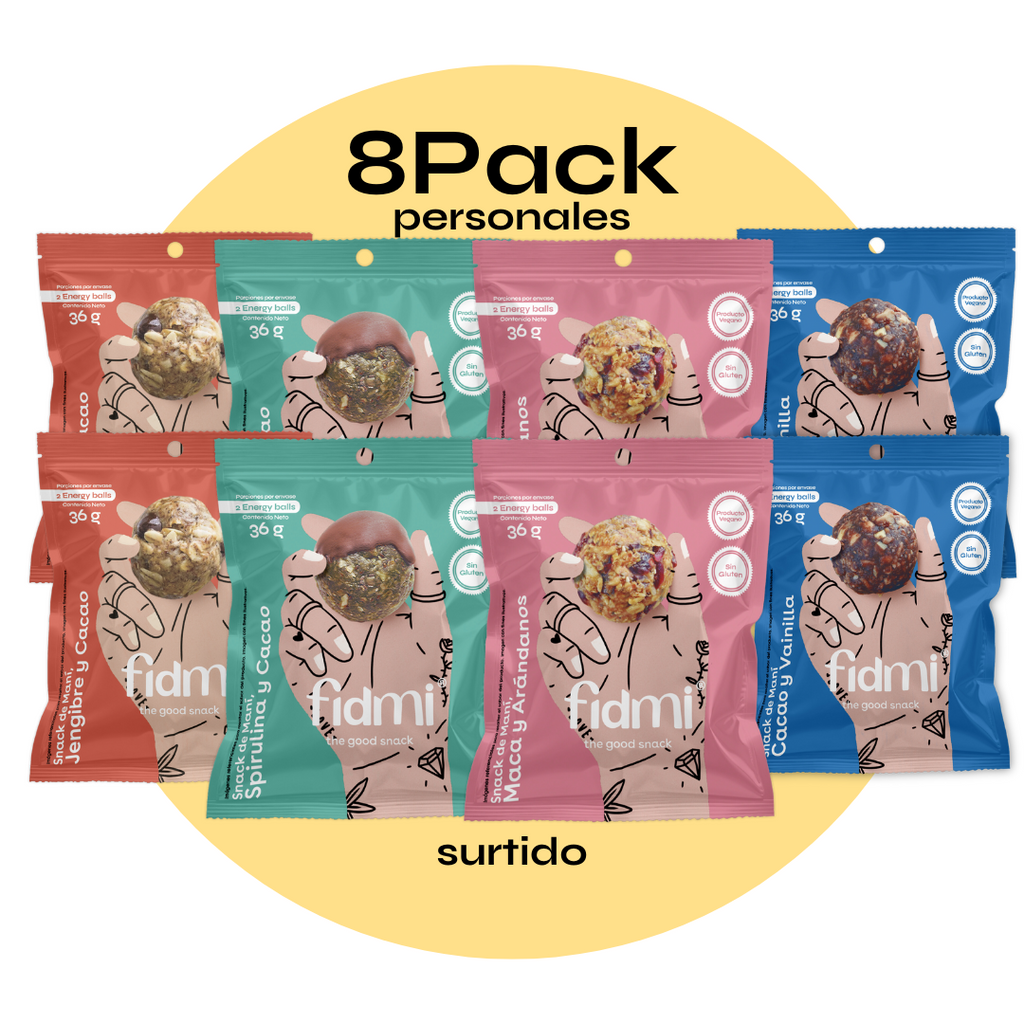8 Pack Personales Surtido