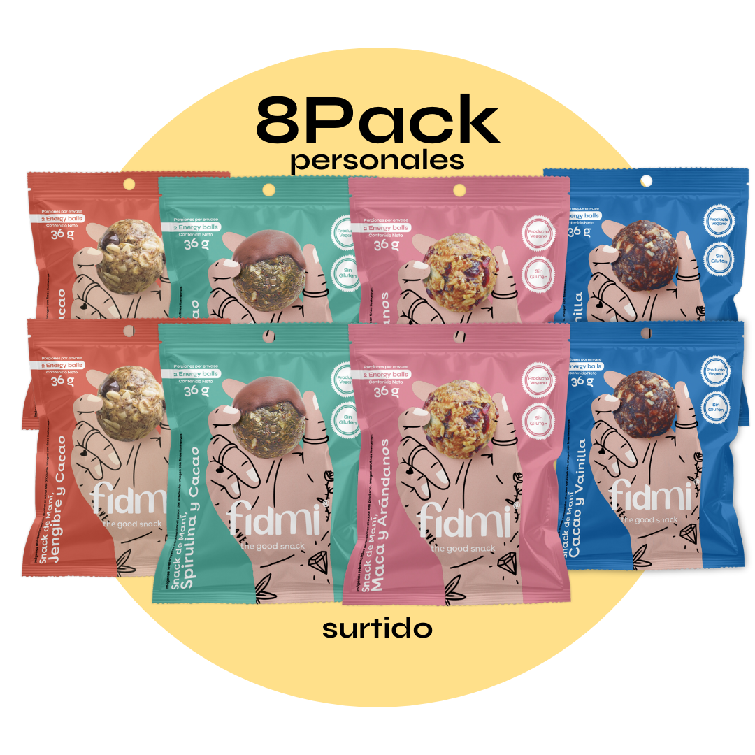 8 Pack Personales Surtido