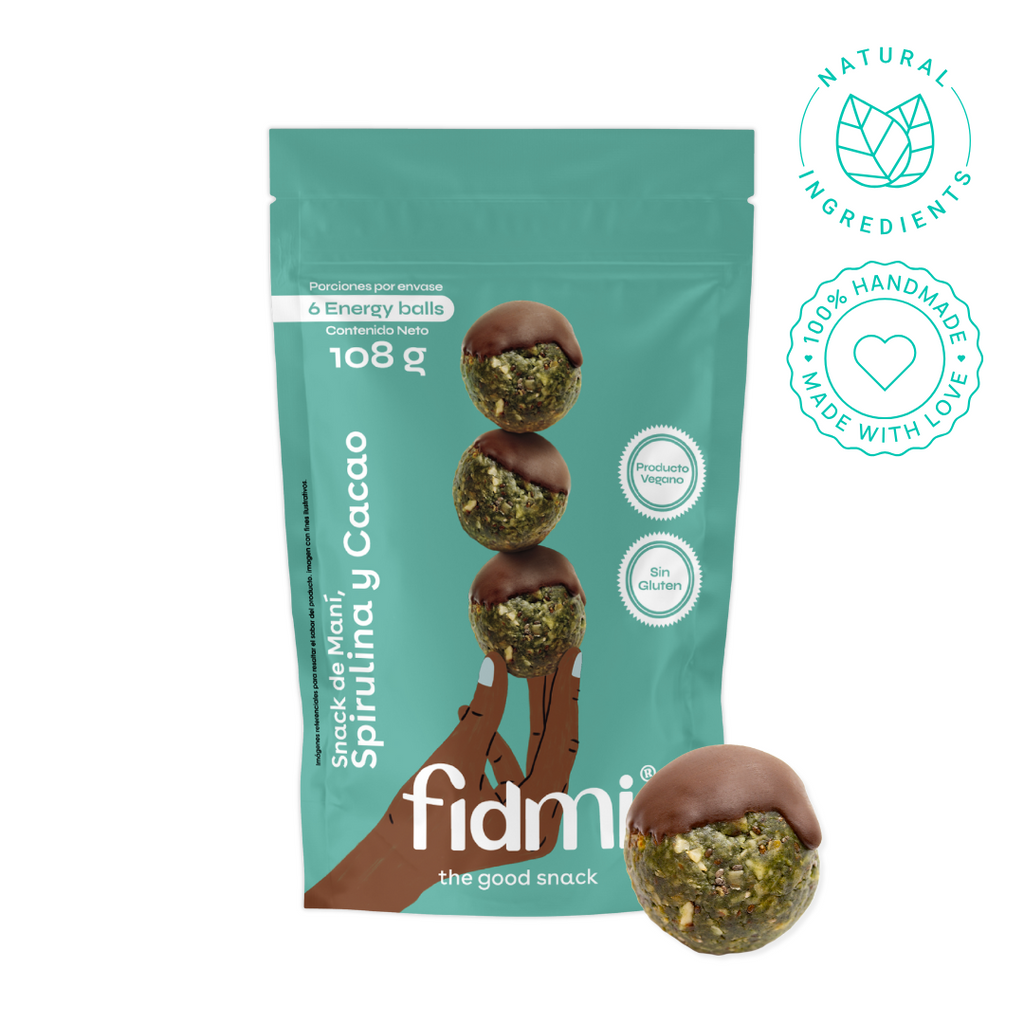 Spirulina y Cacao — Doypack 108 g