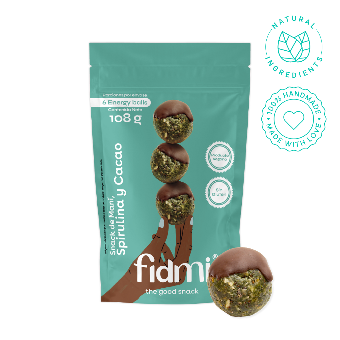 Spirulina y Cacao — Doypack 108 g