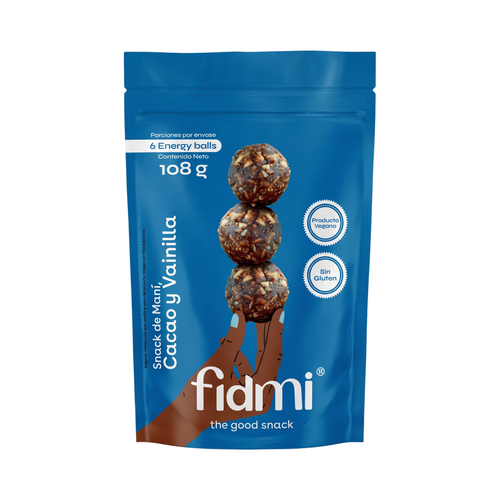 Doypack Fidmi Cacao y Vainilla 108 g